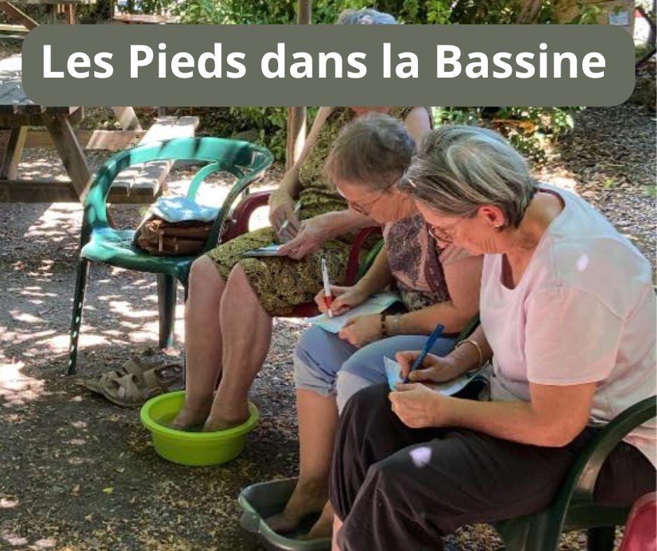 Les pieds dans la bassine